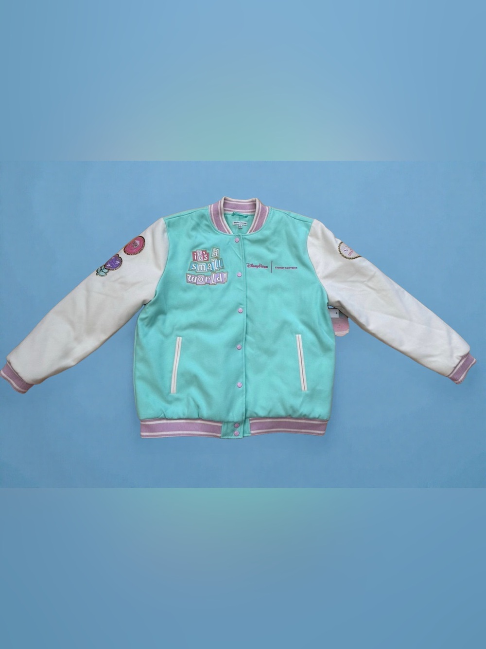 Disney Parks Stoney Clover It’s a Small World Varsity Jacket